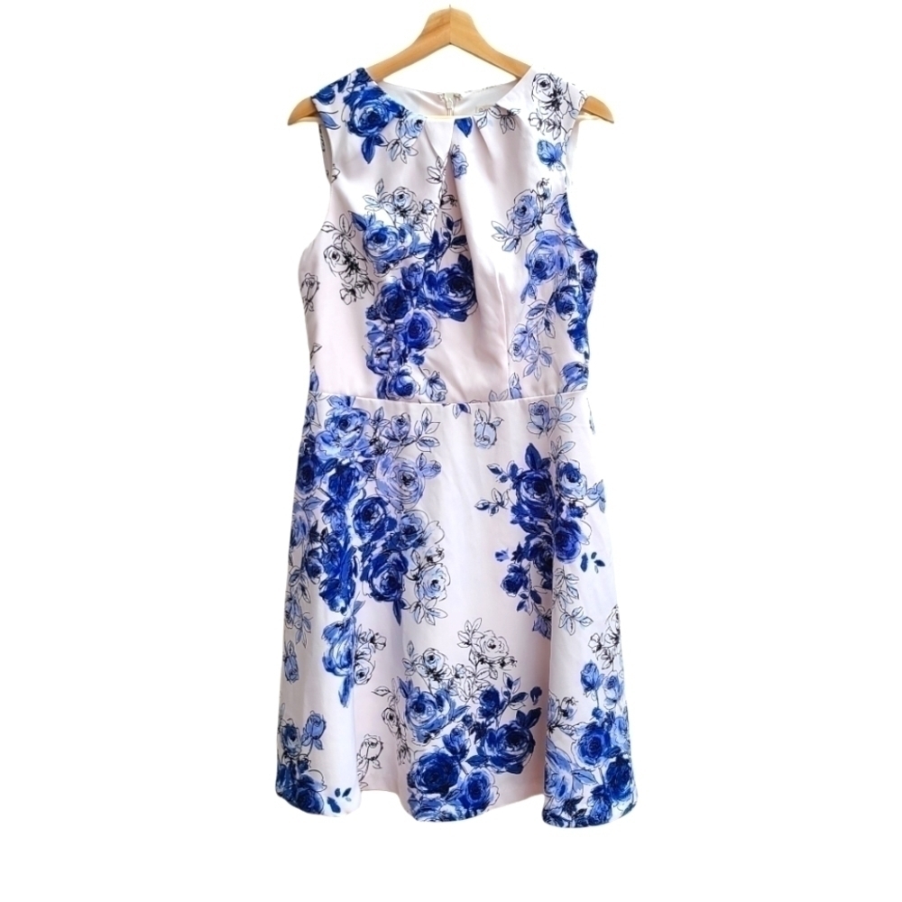 Dress Barn Signature Darby Floral Dress